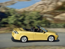 Saab 9-3 კონვერტირებადი ყვითელი გამოცემა 2008 05